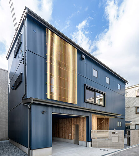茨木の家「3 stories」外観